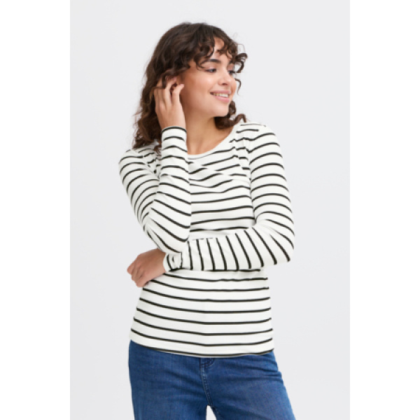 Fransa T-shirt FRHIZAMOND STRIPE