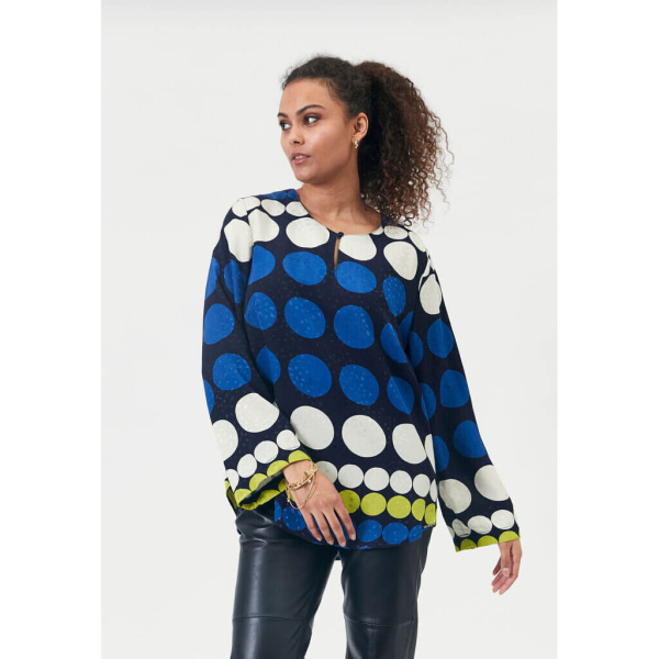 Elton Dot Bluse