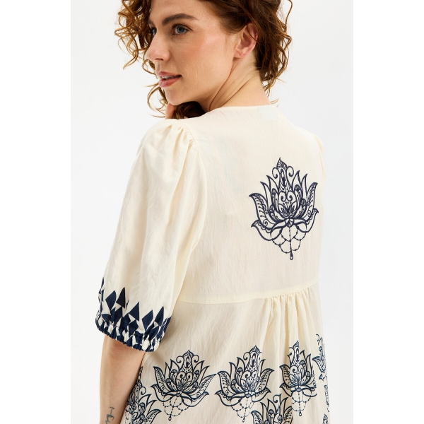 In-front Kjole Lotus